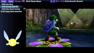 Legend of Zelda Majoras Mask Walkthrough 01 14 quotFirst Three Days Unfortunate Eventsquot [upl. by Eldreeda]