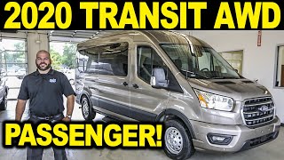 2020 Ford Transit Passenger Van AWD  Exterior amp Interior REVIEW [upl. by Safko]