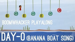 DayO The Banana Boat Song  Boomwhackers [upl. by Eimam]