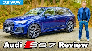 Audi SQ7 review  a supercar with 7 seats [upl. by Bondie]