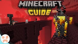 Wither Skulls Blaze Rods amp NETHER FORTRESSES  The Minecraft Guide  Tutorial Lets Play Ep 13 [upl. by Irmgard]