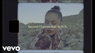 Kiana Ledé  Second Chances Lyric Video ft 6LACK [upl. by Adnak]