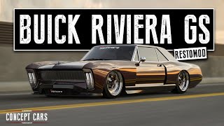 Buick Riviera GS Restomod Render [upl. by Gurevich]