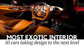 10 Most Exotic Interior Designs You Can Find in Modern Bespoke Cars [upl. by Atteragram]