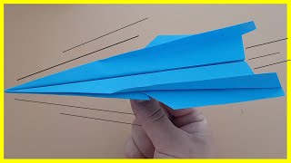 👉🏽Cómo hacer AVIONES🛩 de papel que VUELEN MUCHO🆗  Papiroflexia FÁCIL✅ [upl. by Aihsenrad]