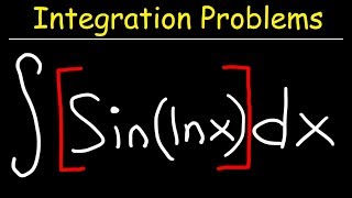 Integral of Sinlnx [upl. by Irovi382]