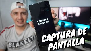 SAMSUNG GALAXY A12 📲 Como Hacer un Screenshot FÁCIL O Captura De Pantalla 👉  Orientador Movil [upl. by Robi]