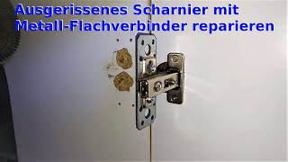 Ausgerissenes Scharnier reparieren [upl. by Feledy]