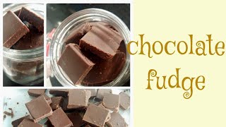 Chocolate fudge chocolate fudge using cocoa powder [upl. by Emaj]