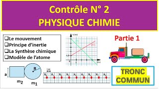 contrôle 2 tronc commun فرض شامل [upl. by Leanatan871]