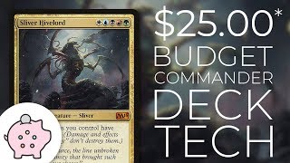 Sliver Hivelord  EDH Budget Deck Tech 25  Tribal  Magic the Gathering  Commander [upl. by Eenhpad274]