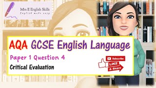 AQA GCSE English Language Paper 1 Question 4 [upl. by Lull]