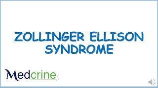 ZOLLINGER ELLISON SYNDROME [upl. by Pappano]