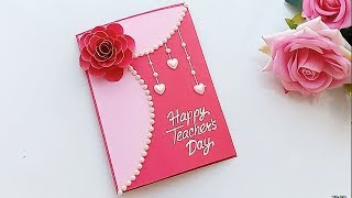 DIY Teachers Day card Handmade Teachers day card making idea [upl. by Yc]