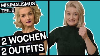 Minimalismus im Kleiderschrank Zwei Outfits für zwei Wochen Teil 2  PULS Reportage [upl. by Yonina]