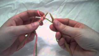 How to Provisional cast on waste yarn method [upl. by Norry]