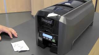 How to clean the Entrust Datacard CD800 ID Card Printer [upl. by Anamuj]