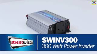 Demo Video  Streetwize 300W Power Inverter 300W  Toolstation [upl. by Arramas]