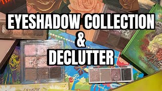 Eyeshadow Palette Collection amp Declutter  2024 [upl. by Demy]