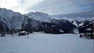 Mayrhofen Ahorn Ski Run HD [upl. by Annim576]