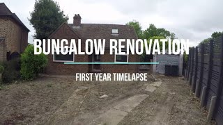 Timelapes  House Renovation  Year 1 [upl. by Addy]