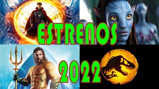 ESTRENOS DE PELICULAS 2022 [upl. by Lenci680]