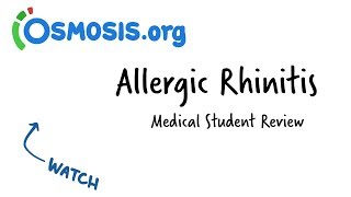 Allergic Rhinitis  Clinical Presentation [upl. by Skilken]