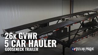 40 Tilt Trailer Container Hauler  Nationwide Trailers [upl. by Gnuoy]