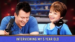 I Tried Interviewing My 5 Year Old [upl. by Hills]