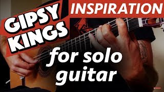 Inspiracion Gipsy Kings Solo Guitar Flamenco Rumba  Ben Woods [upl. by Cheston]