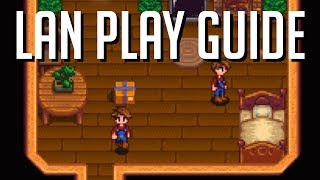 Local amp Internet LAN Play How To Guide for Stardew Valley Multiplayer [upl. by Itch]