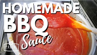 Easy Barbecue Sauce Recipe  The Best Homemade BBQ Sauce ever [upl. by Aneelahs119]