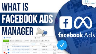 Facebook Ads Manager How to Use FB Ads Manager  Facebook Ads Tutorial [upl. by Aisanat]