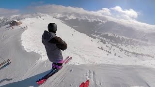 Skiing The STEEPEST Runs At COPPER MOUNTAIN [upl. by Rosamond]