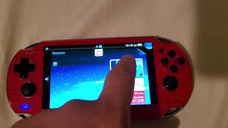 PS VITA how to reinstall Vita Shell Molecular Shell [upl. by Aenotna24]