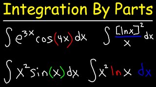 Integration By Parts [upl. by Lexi]