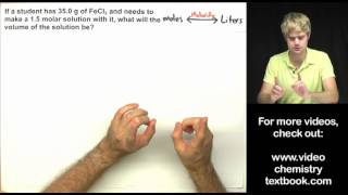 Molarity Practice Problems Part 2 [upl. by Zela]