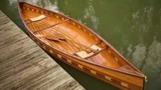 Building a Cedar Strip Canoe over 10 months [upl. by Anaihsat243]