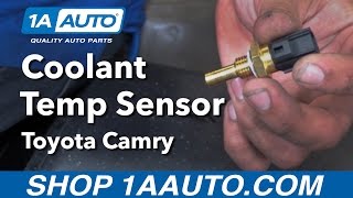 How to Replace Coolant Temperature Sensor 9204 Toyota Camry [upl. by Tarton]