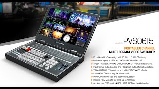 AVMatrix PVS0615 All in one Portable Video Switcher  Recorder Tutorial [upl. by Acsecnarf72]