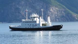 Ferry Linge  Eidsdal Noruega [upl. by Orofselet]