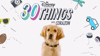 30 Things with Corazon  Pup Academy  Disney Channel [upl. by Aramad]