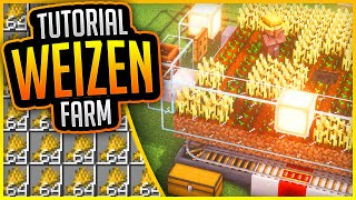 automatische Weizenfarm einfach✨ Minecraft 121 Tutorial ✨ErikOnHisPeriod [upl. by Noired699]