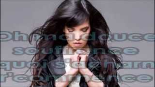 Indila  Derniere Danse instrumental karaoke with lyrics [upl. by Ardnohsed332]