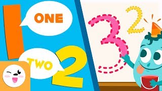 Numbers 1 to 10  Learn to write and count from 1 to 10 [upl. by Zile263]