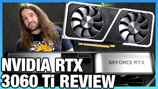 NVIDIA GeForce RTX 3060 Ti Founders Edition Review Gaming Thermals Noise amp Power Benchmarks [upl. by Aicenra739]