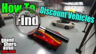 Ultimate Guide to Finding Discount Event Vehicles  GTA 5 Online [upl. by Mailli]