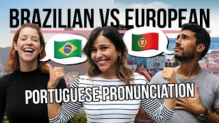 European Portuguese vs Brazilian Portuguese Pronunciation EXPLAINED [upl. by Enyaz]