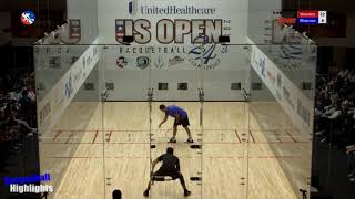 Racquetball Highlights  2019 US Open Final Kane Vs Moscoso [upl. by Gnem]