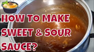 SWEET AND SOUR SAUCE  SECRET RECIPE [upl. by Nennahs]